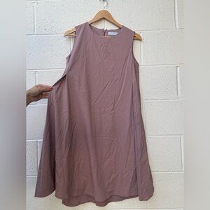 MOTHER Mauve Midi Dress